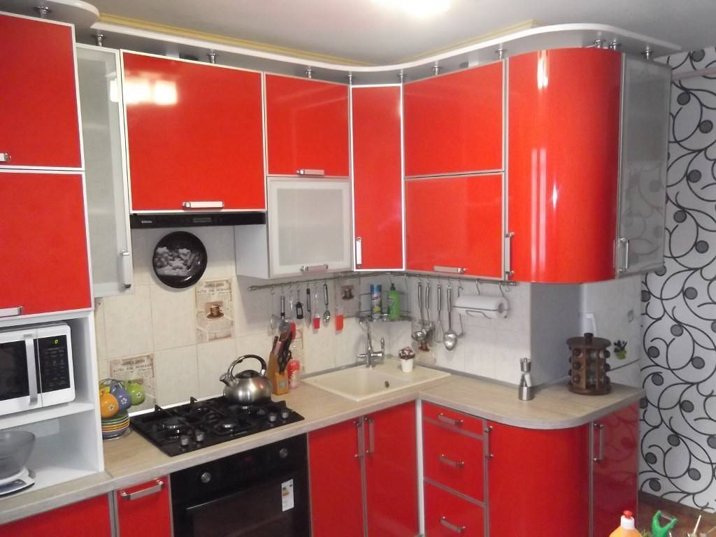 Красная Кухня В Хрущевке