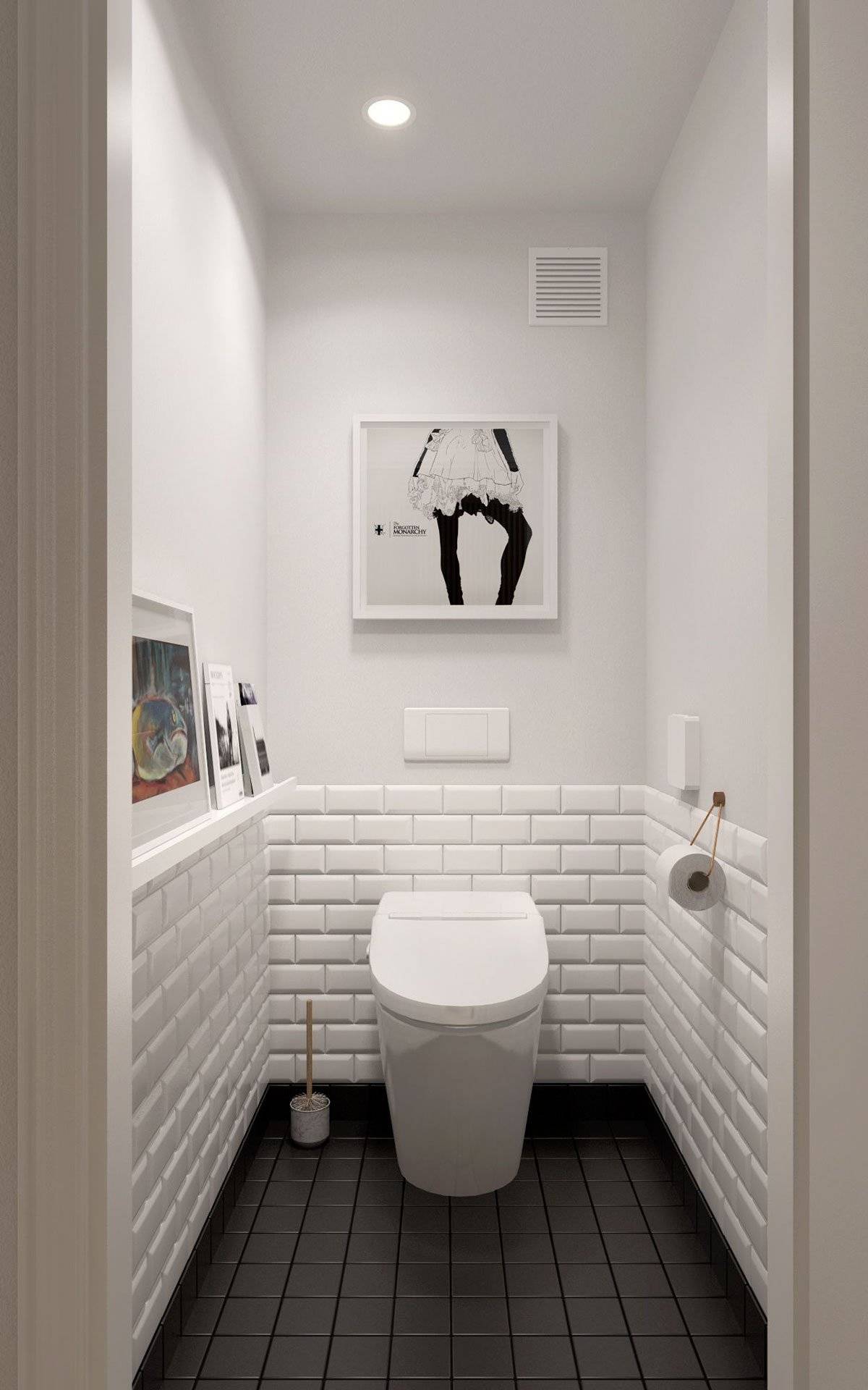 Дизайн Туалета Без Плитки