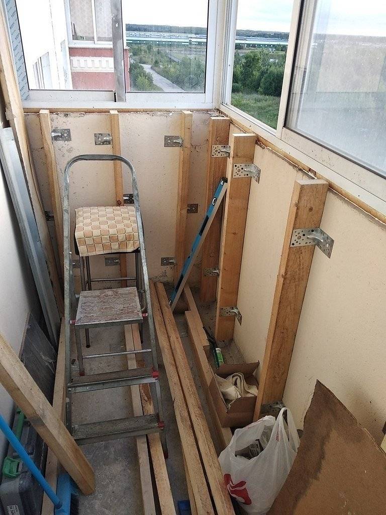 Ремонт балкона своими руками: делаем балкон поэтапно с фото инструкцией