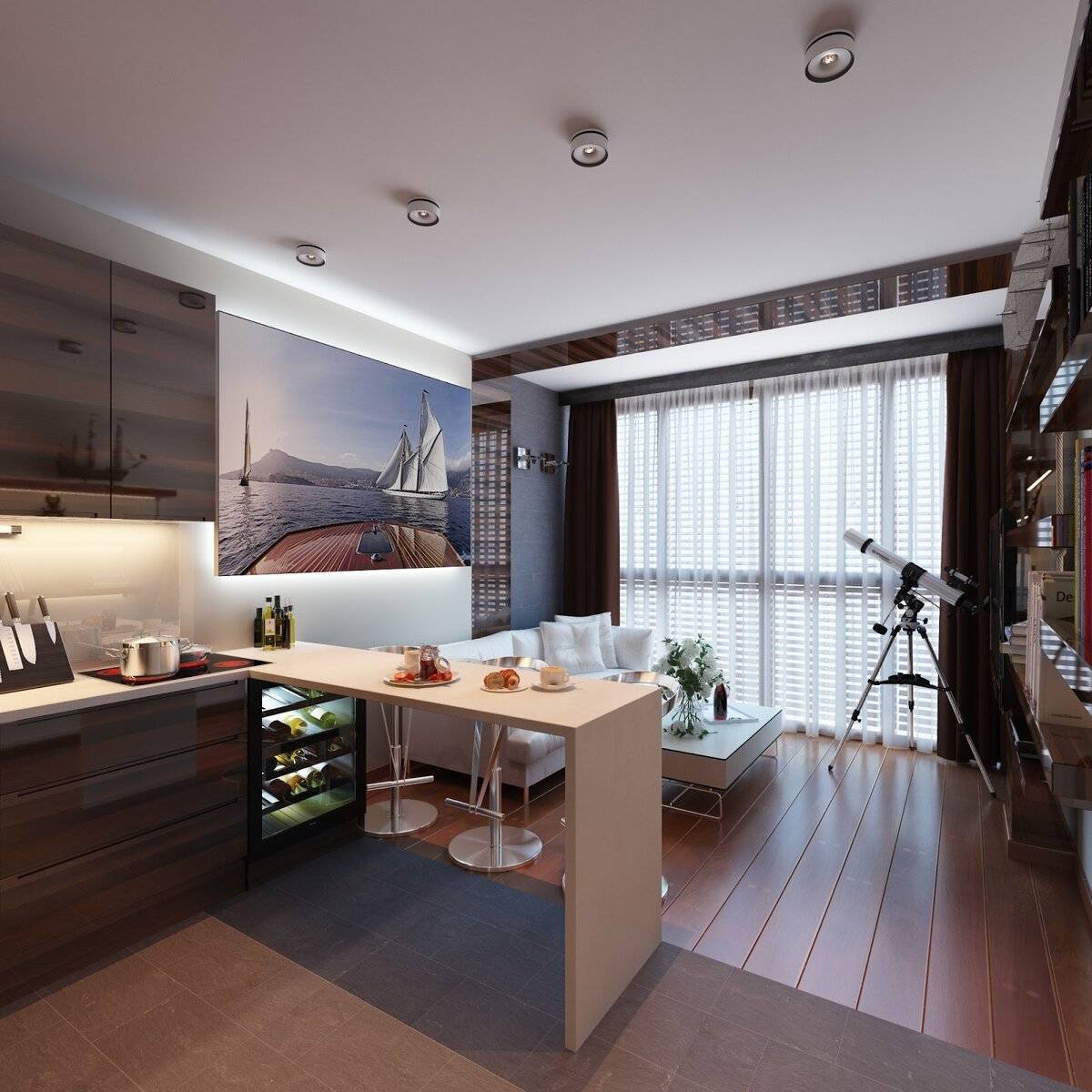 Квартира студия: фото, интерьер, реальные идеи лучших планировок квартир студий, советы по выбору цвета и зонированию