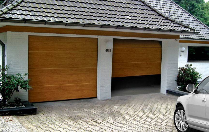 Ворота гаражные откатного типа: специфика устройства