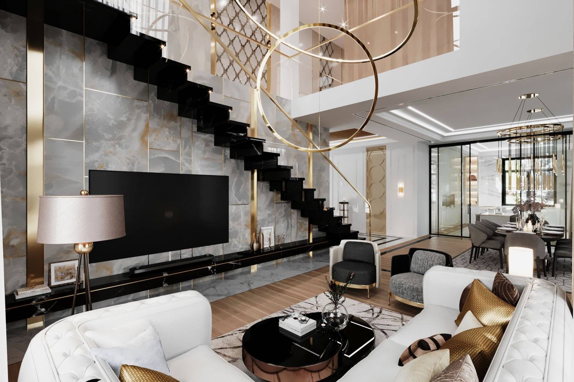 Дизайн гостиной 2022: новинки в интерьере, в современном стиле, идеи с фото, цвет года 2022, планировка и мебель в гостиной
