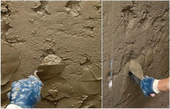 Цементно песчаная смесь для штукатурки