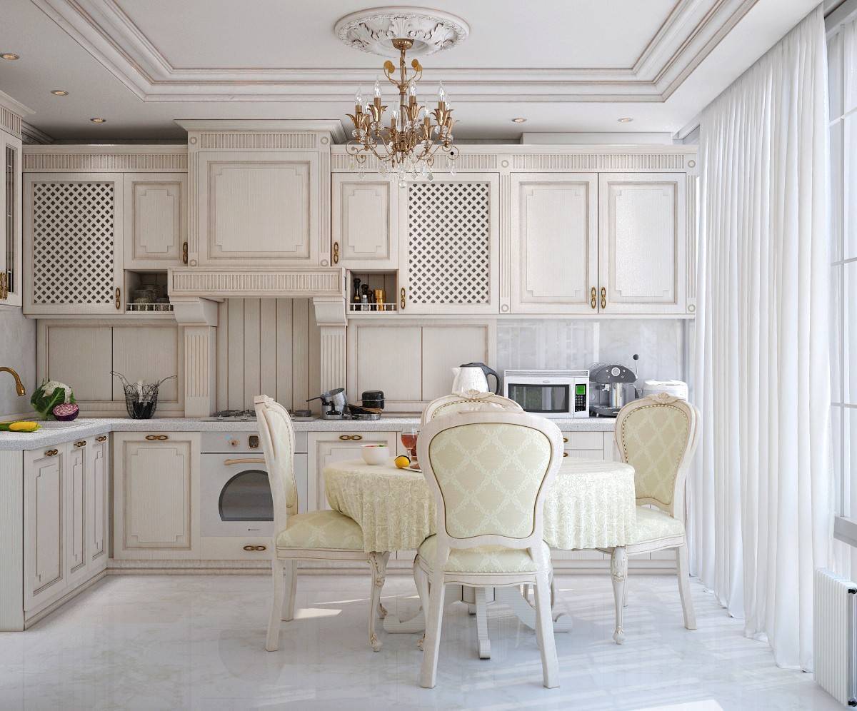 Кухня в классическом стиле – 65 фото современного интерьера