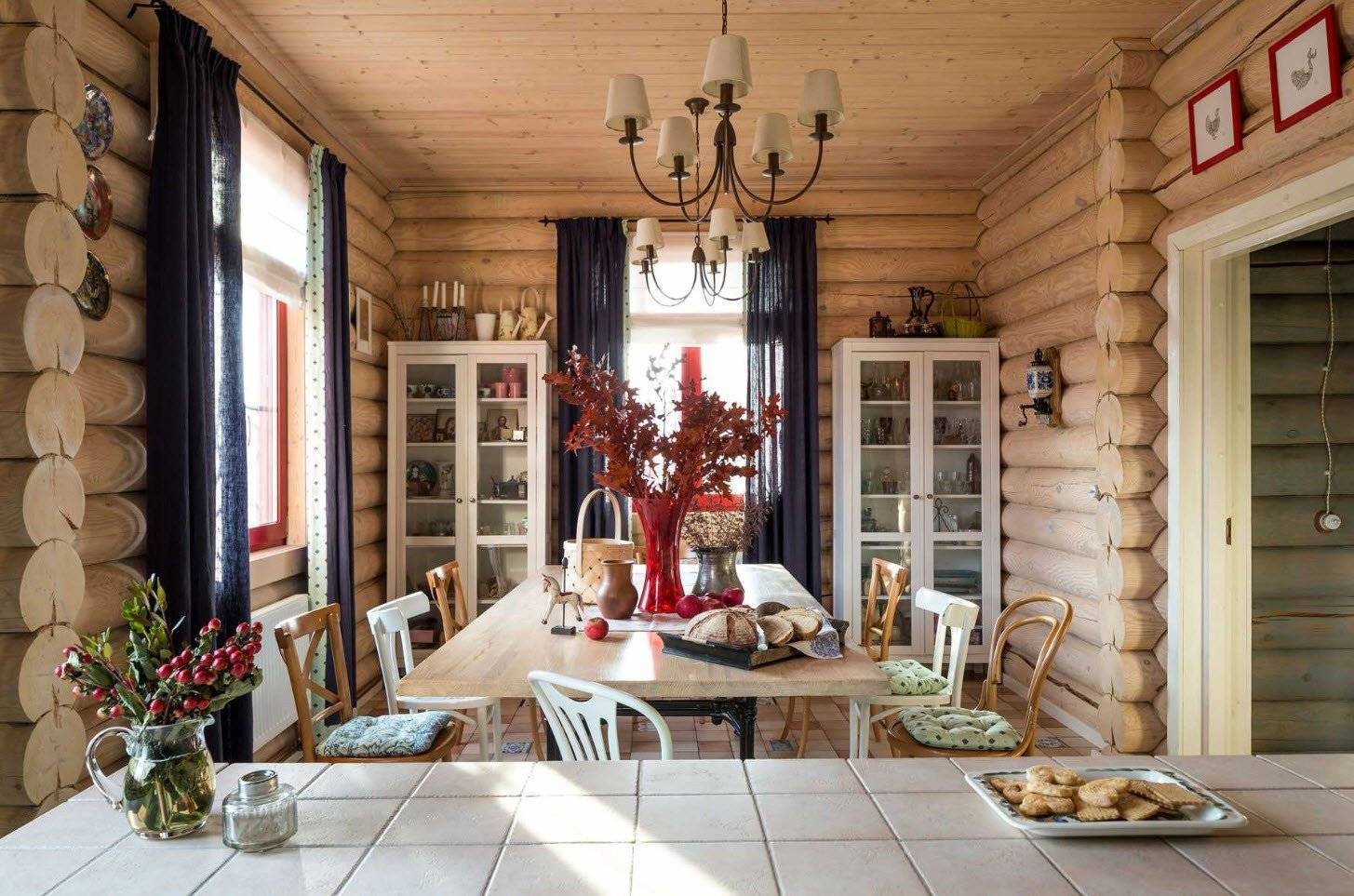 ???? отделка внутри деревянного дома: фото готовых проектов