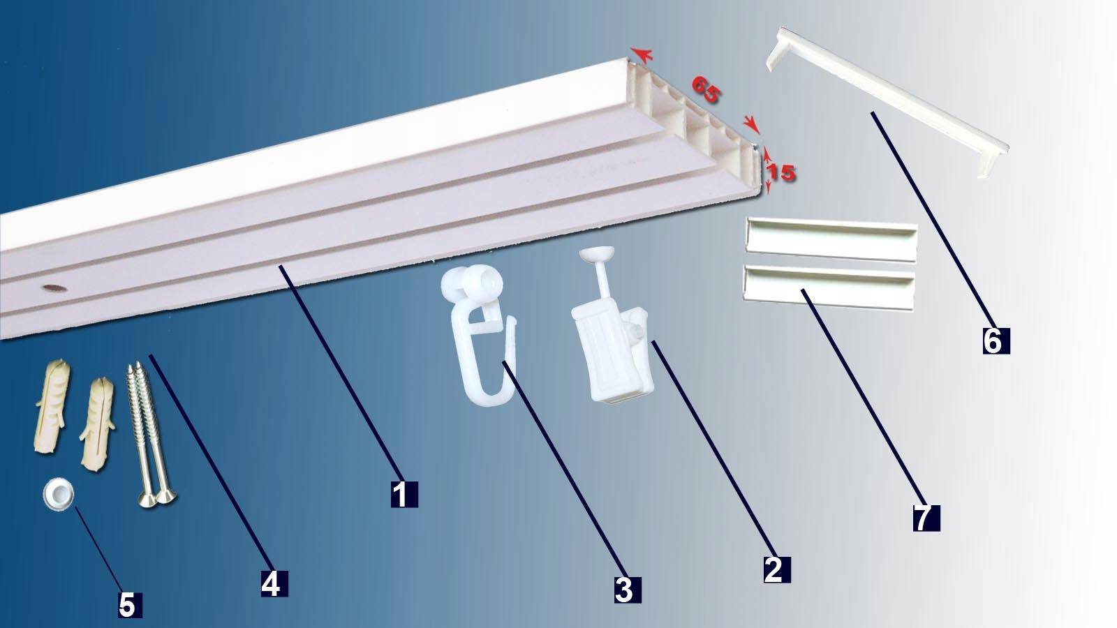 Как повесить шторы на потолочный карниз: инструкция, фото и видео