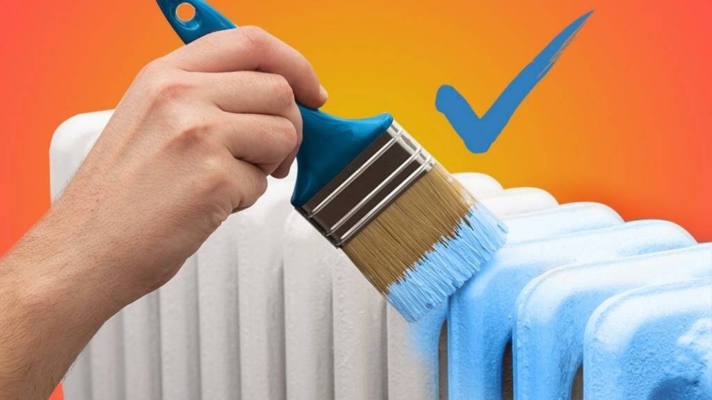 Какую краску для батарей отопления выбрать и как покрасить своими руками