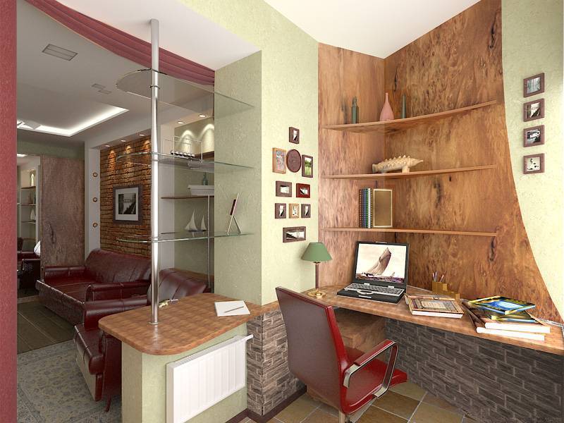 Дизайнерские хитрости: как устроить рабочий кабинет в малогабаритной квартире