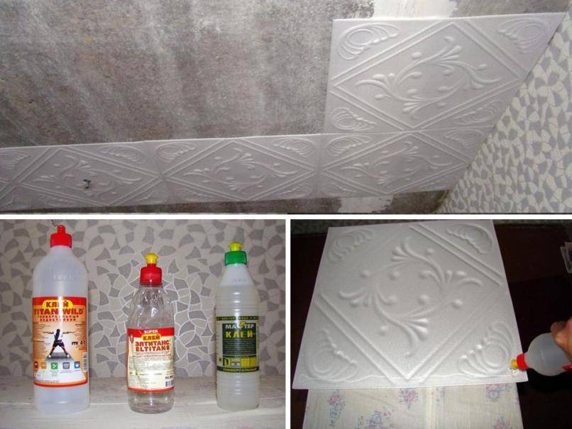 Как клеить потолочную плитку из пенопласта: подробная инструкция и советы специалистов