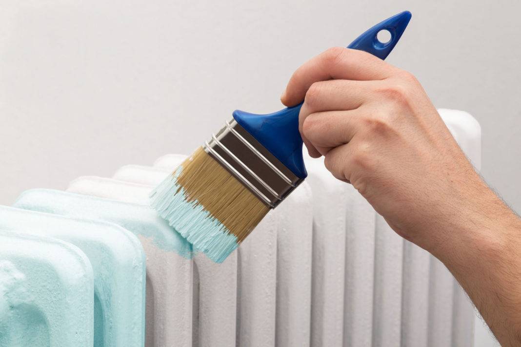 Краска для радиаторов и батарей отопления: как покрасить без запаха | инженер подскажет как сделать