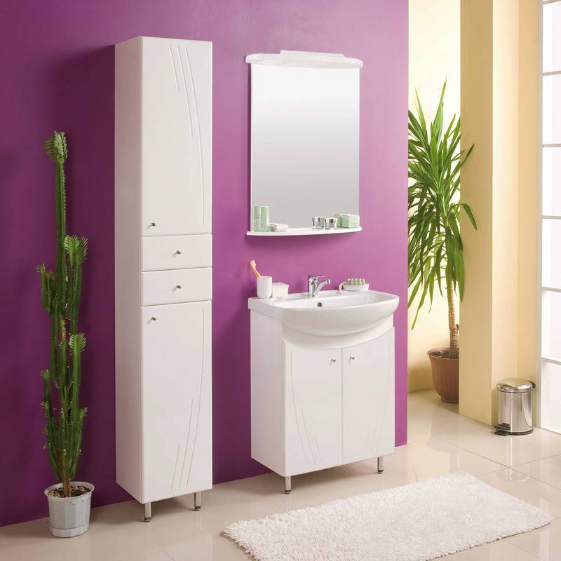 Цвет и стиль мебель для ванной