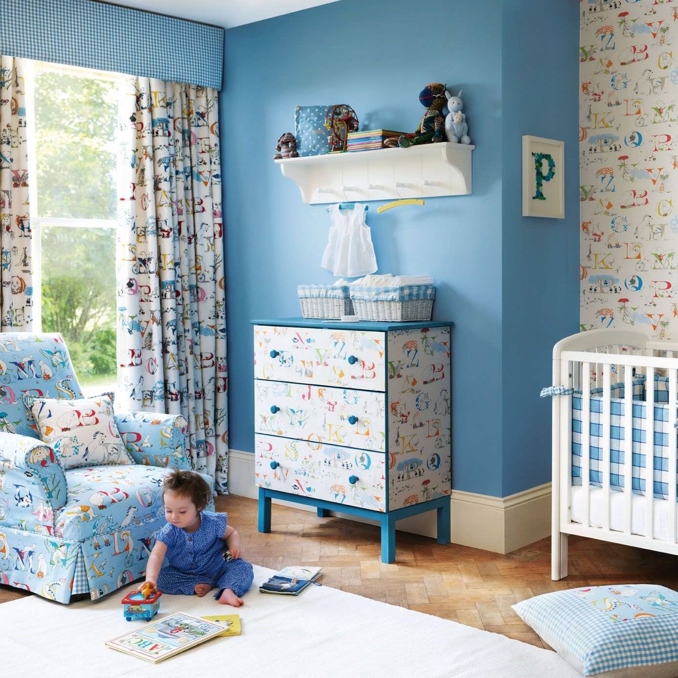 Обои в детскую комнату (70 реальных фото): подборка современных интерьеров