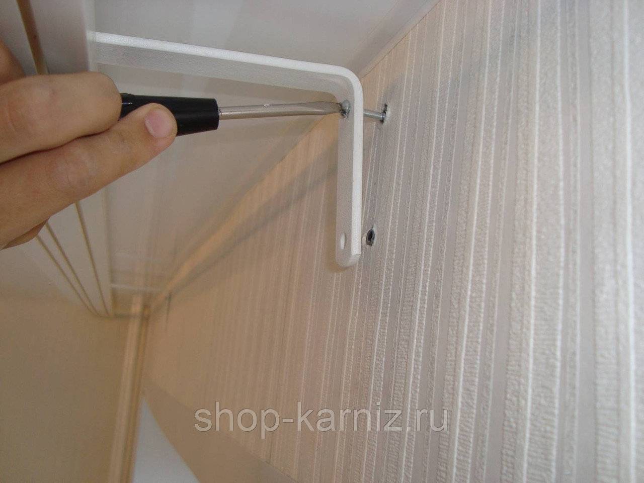 Инструкция, как повесить и прикрепить карниз для штор на стену