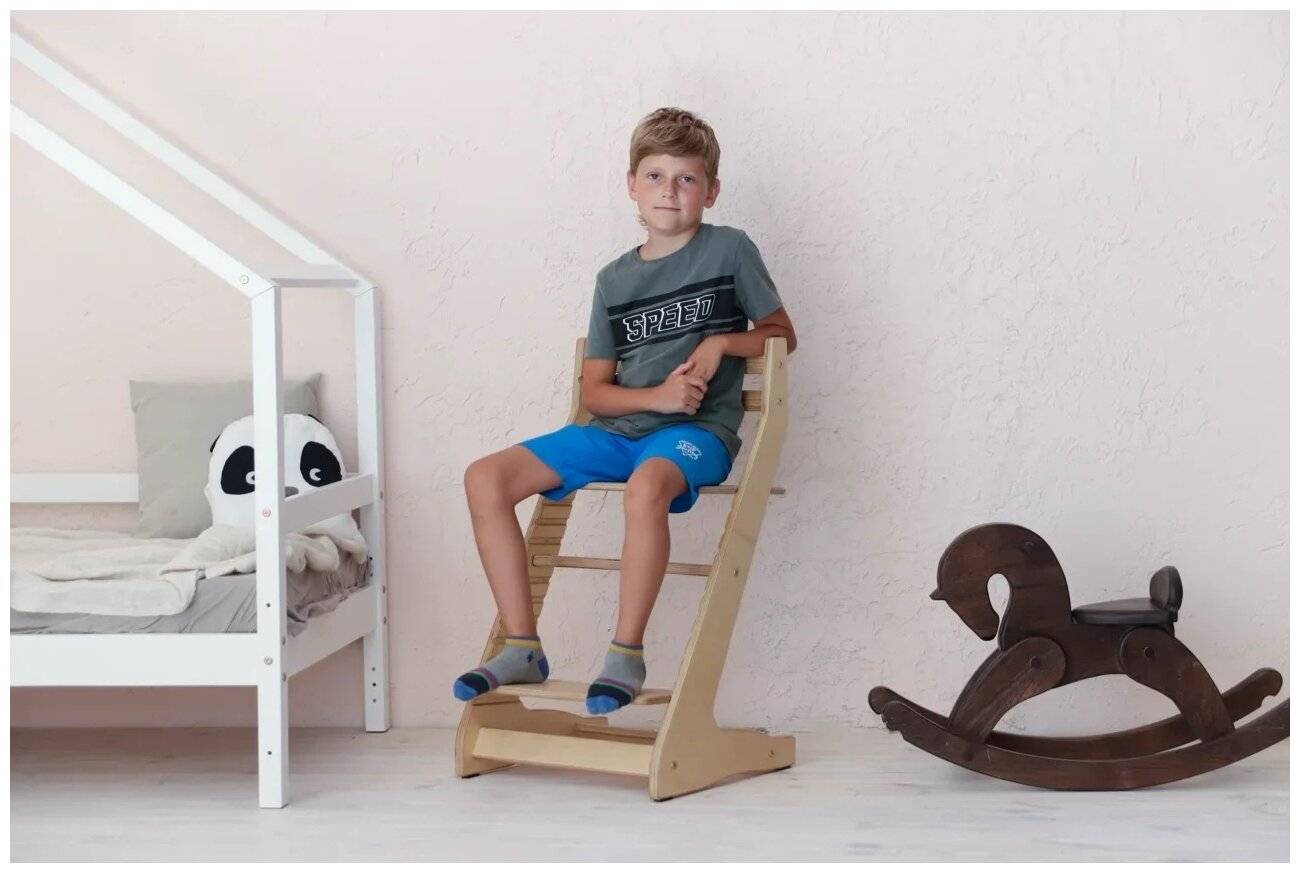 Детский растущий стул для школьника - вырастайка
