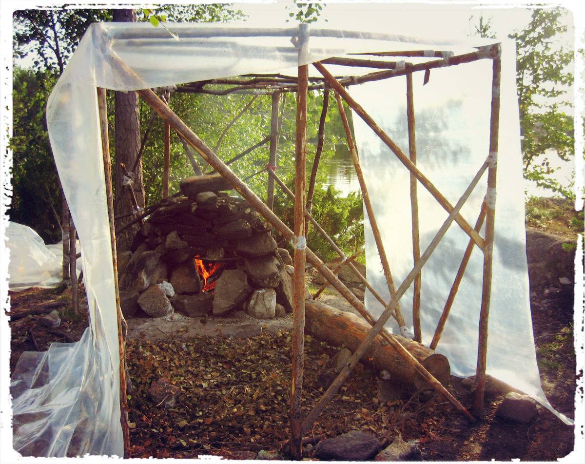 Палатка баня с печкой для туризма: переносная баня своими руками
