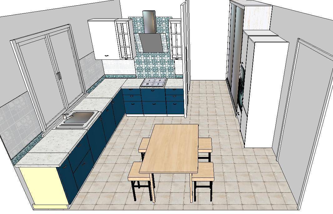 Можно ли на 5 м² сделать полноценную кухню с посудомойкой и плитой