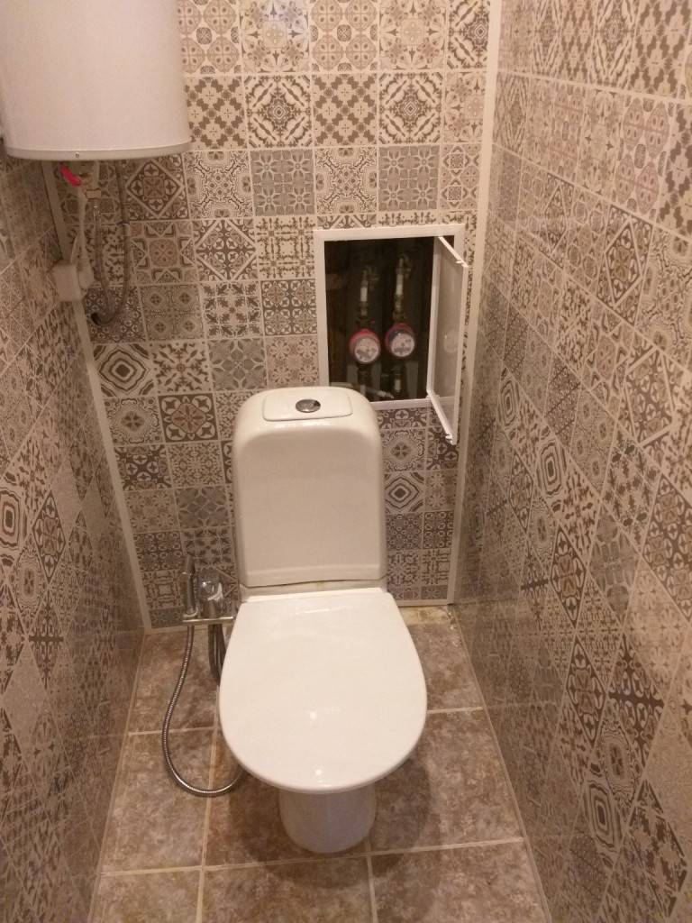 Ремонт туалета своими руками: отделка стен и потолка панелями пвх (30 фото)