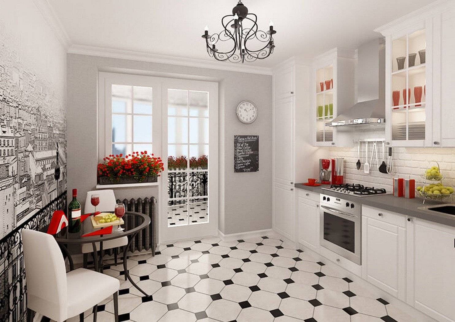 Французский стиль в интерьере кухни: романтичные и изысканные идеи с реальными фото