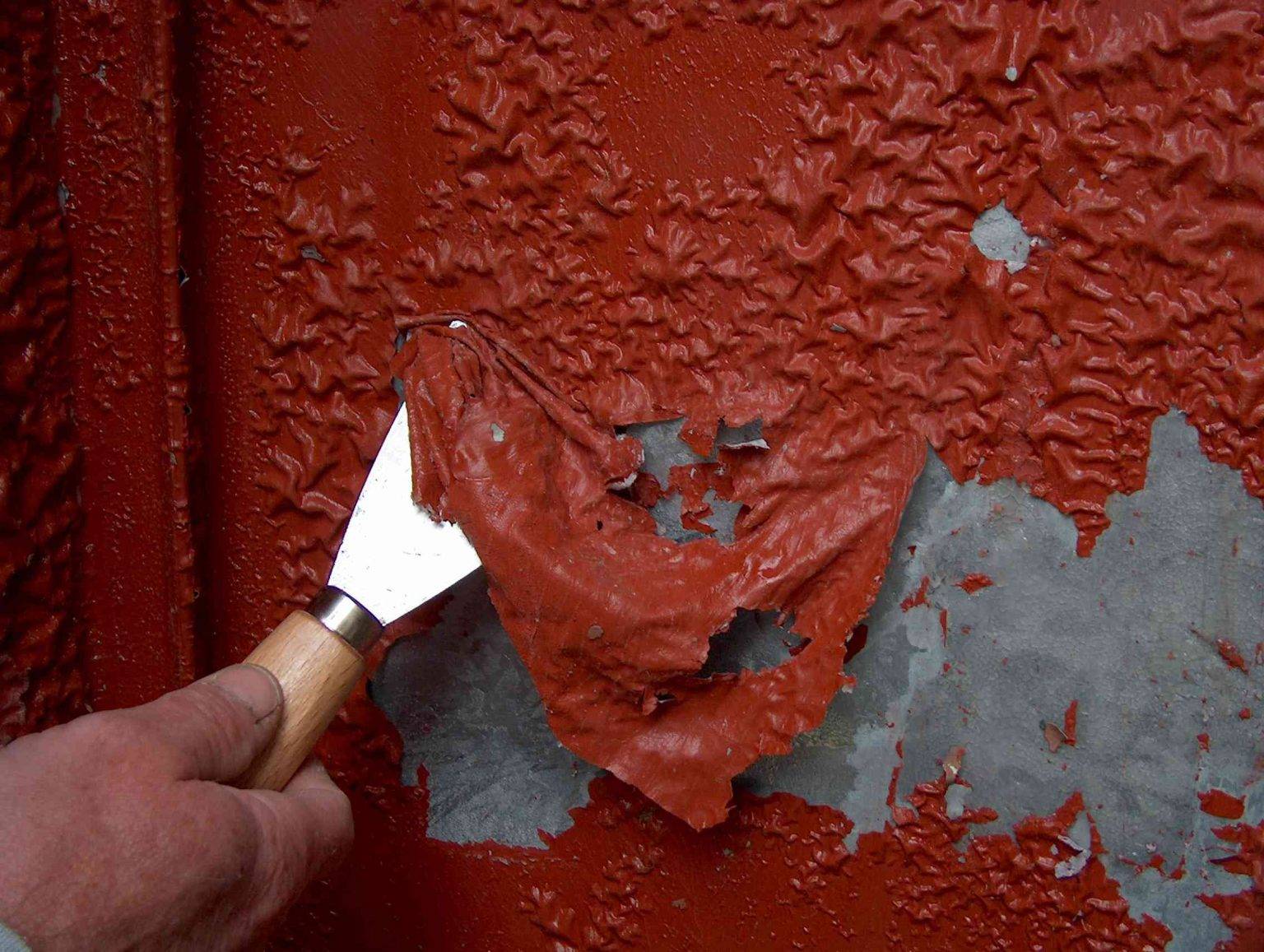 Как быстро снять старую краску со стен - клуб мастеров