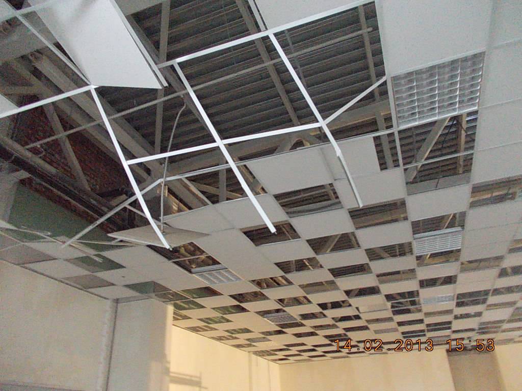 Подвесной потолок армстронг: устройство и монтаж