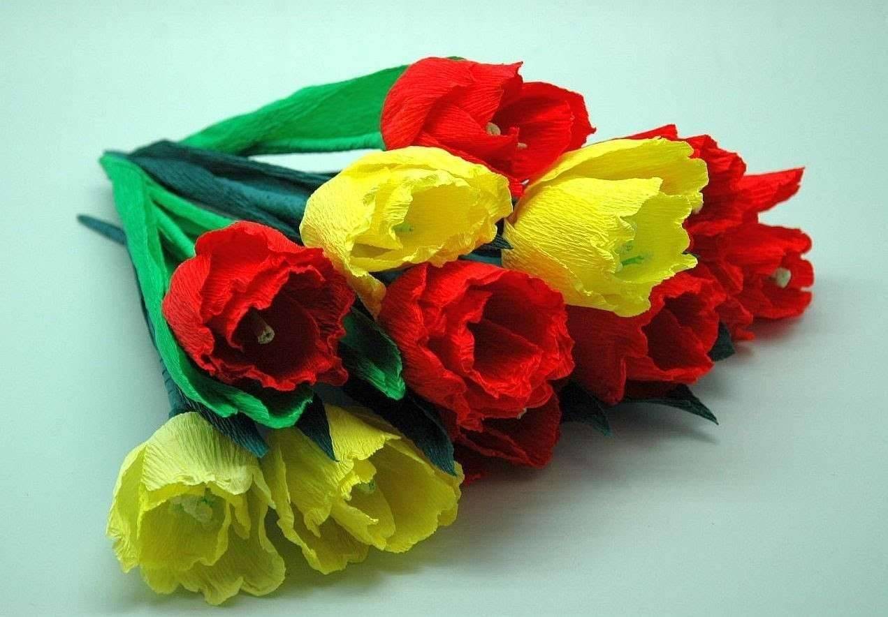 Цветы из гофрированной бумаги своими руками: лучшие мастер-классы и советы по декору
