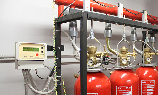 Газовое пожаротушение для серверной: преимущества, ТОП-5