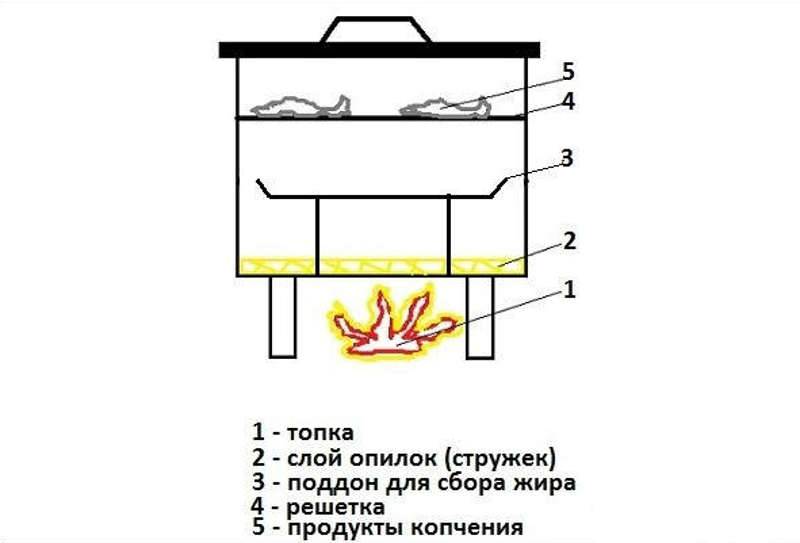 Коптильня из нержавейки своими руками чертежи и фото