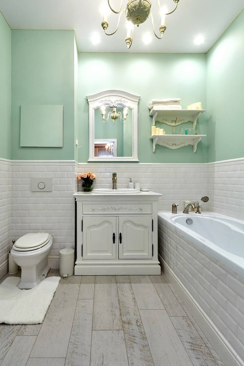 Ванная в стиле прованс: идеи оформления интерьера | ремонт и дизайн ванной комнаты