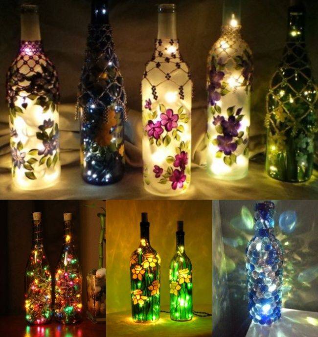 Поделки из пластиковых бутылок на новый год