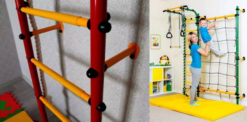 Детский спортивный комплекс в квартиру: выбор и использование