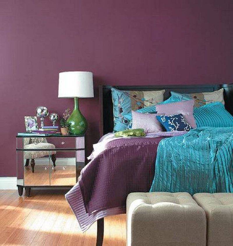 Цвет стен в спальне: делаем правильный выбор