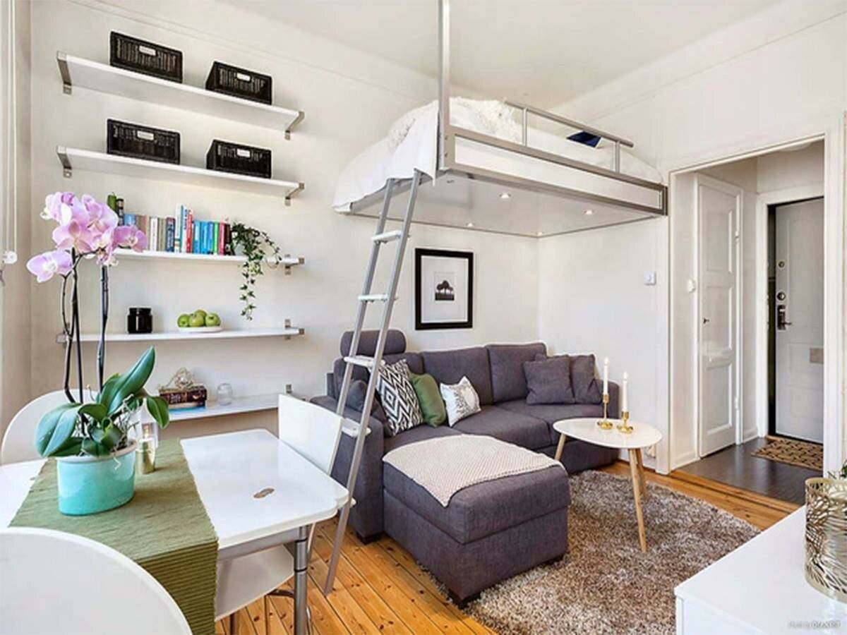 15 дизайнерских идей для малогабаритных квартир