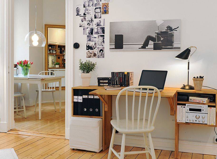 Дизайн интерьера рабочего кабинета в квартире