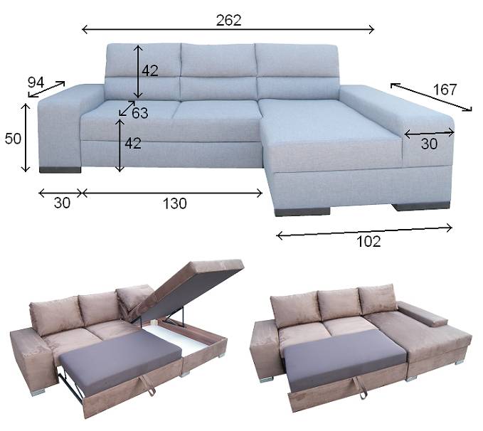 Угловой диван: размеры разных моделей и советы по выбору
