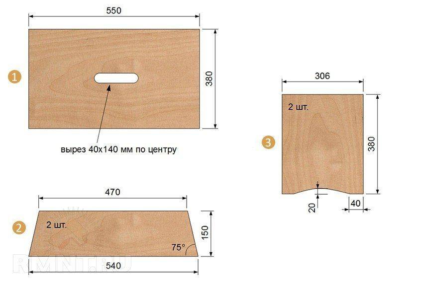 Ящик для инструментов чертежи dxf