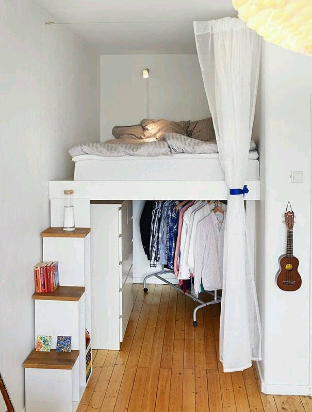 Какой шкаф лучше подойдет для маленькой спальни. фото интерьерных решений