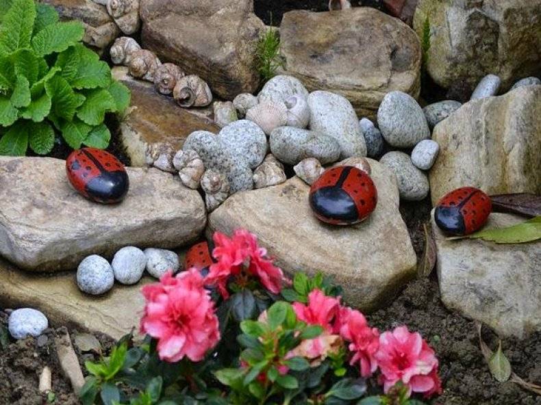 Клумба из камней: топ-100 фото лучших каменных клумб для дачи. инструкция по созданию и схемы красивой кладки своими руками