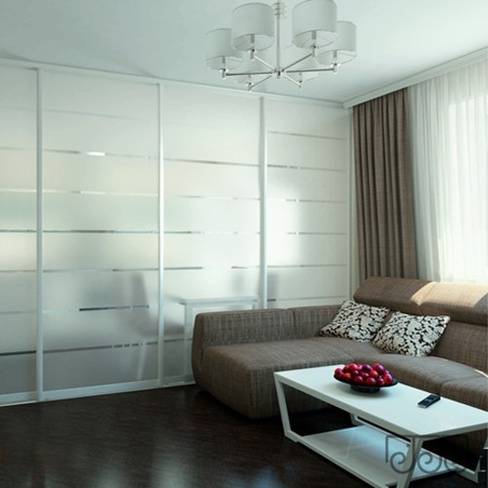 Зонирование комнаты с помощью перегородки из гипсокартона, декоративные гипсокартонные перегородки для разделения комнаты