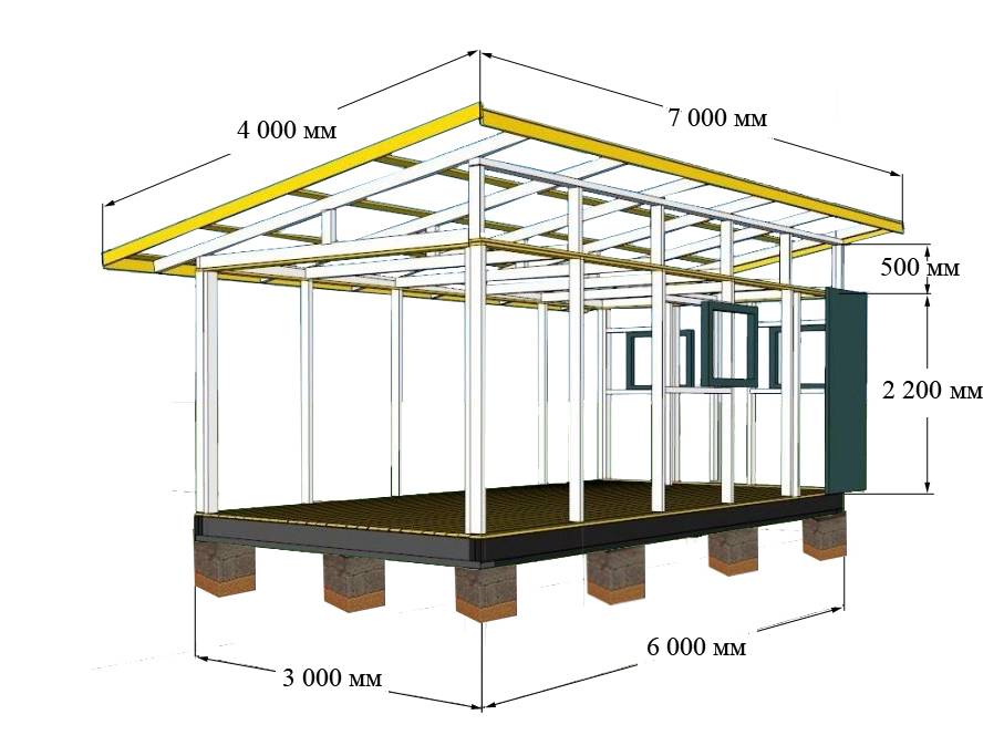 Щитовой домик для дачи своими руками 4х6 чертеж и видео