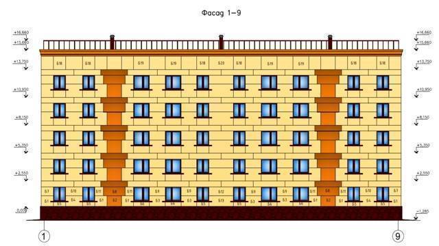 Высота 9 этажного дома в метрах: сколько до потолков панельного строения по снип и гост