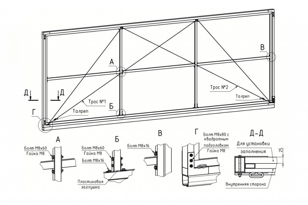 Как сделать гаражные подъёмные ворота своими руками: устройство, схемы, чертежи