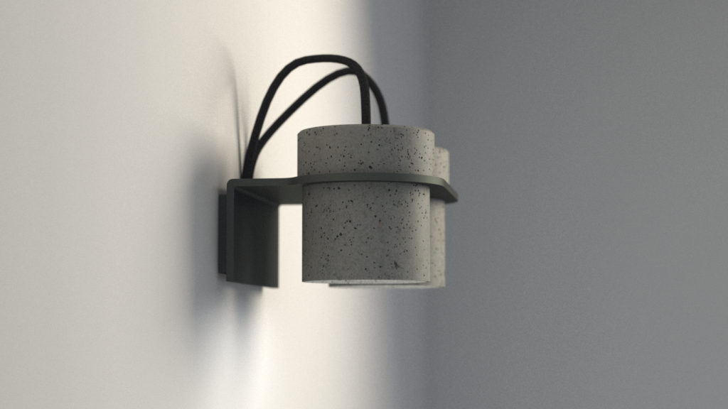 Светильники из бетона в интерьере: дизайн, варианты (35+ фото)