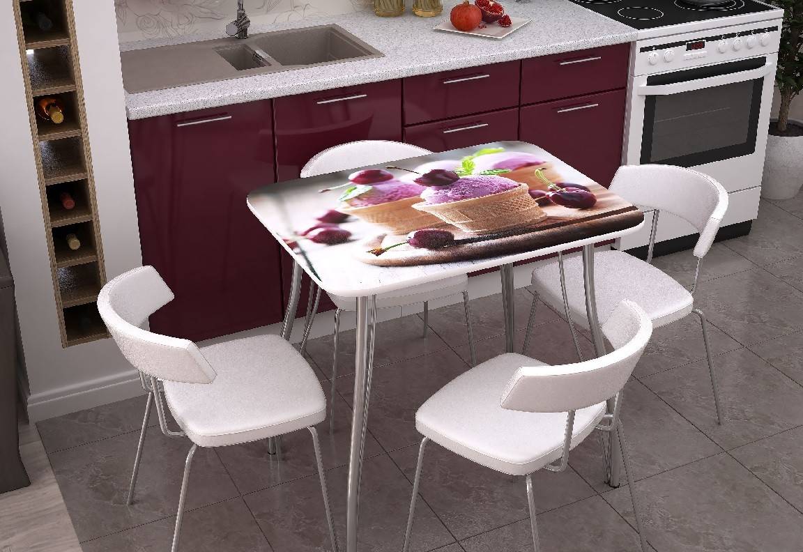 Столы и стулья для кухни: красивая мебель в кухонном гарнитуре - критерии выбора