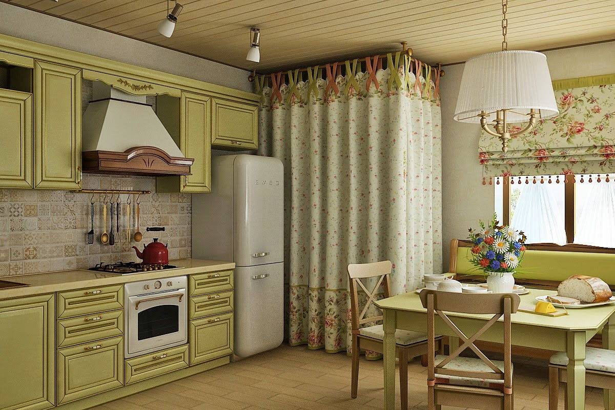 Маленькие кухни в стиле прованс: 100 фото идей дизайна в хрущевке, цвет маленькой кухни в стиле прованс