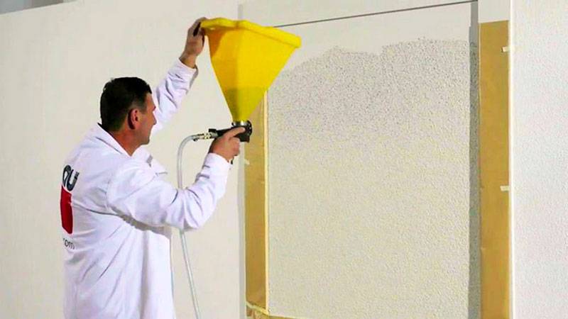 Характеристики покрытия «флок» и инструкция по его нанесению на стены