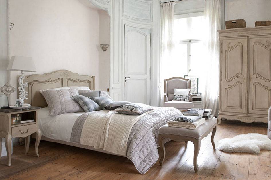 Спальня в стиле прованс – фото интерьера и дизайна спальни прованс