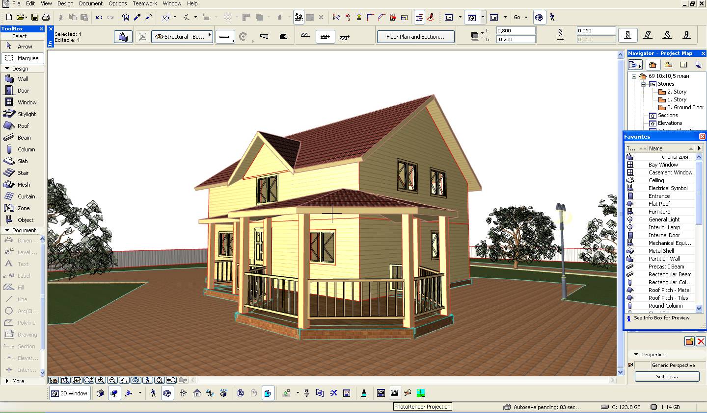 Программа для проектирование домов ARCHICAD