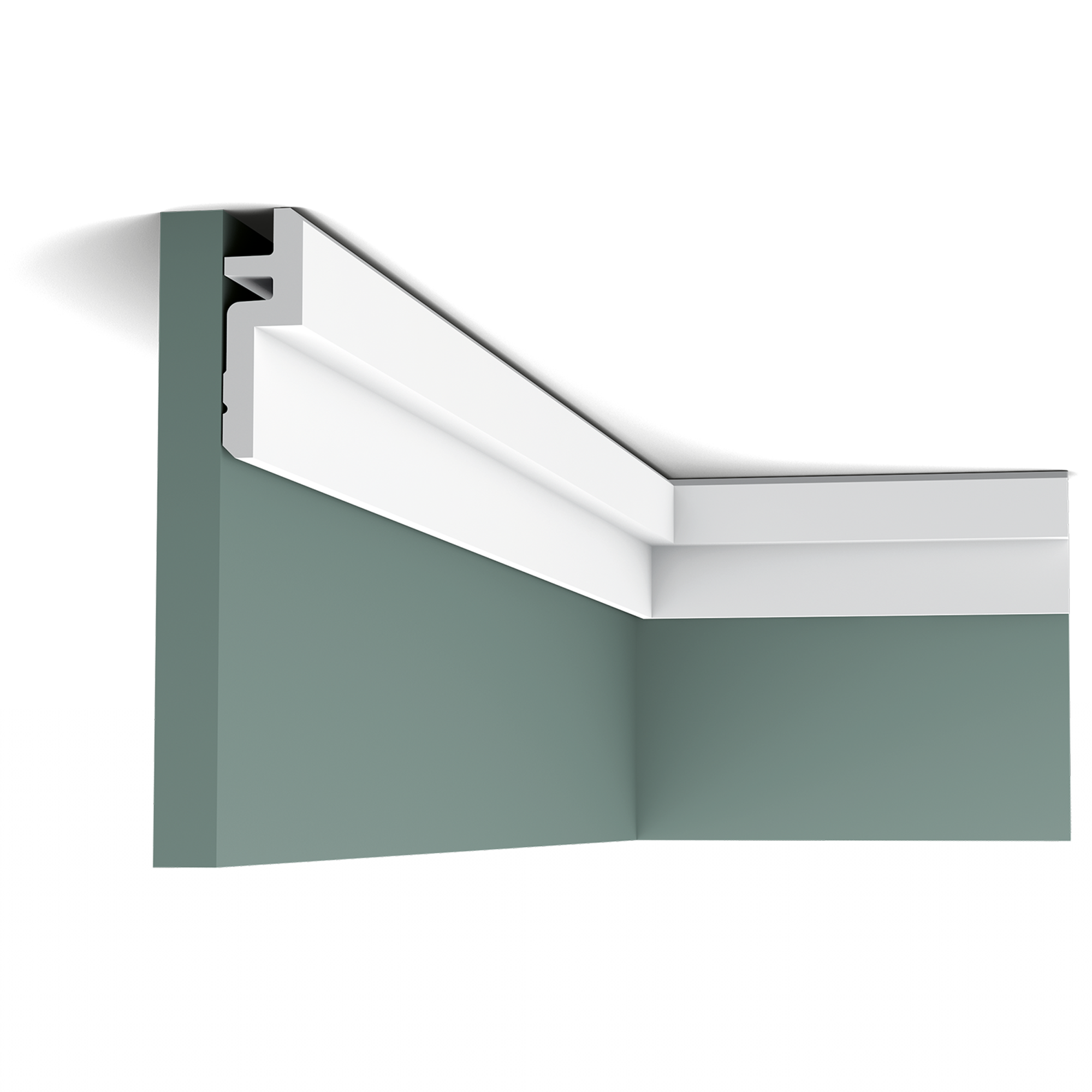 Потолочный плинтус для натяжного потолка или пвх вставка: советы по выбору, технология монтажа
