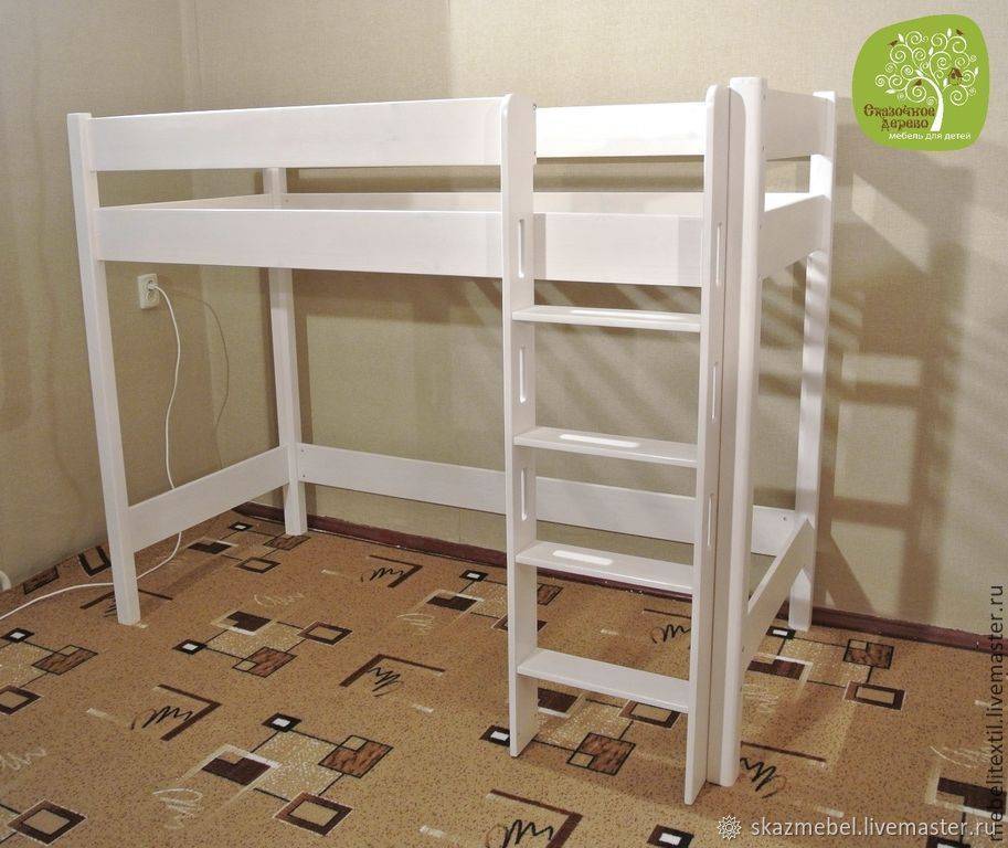 Лестница для кровати чердака отдельно - всё о лестницах
