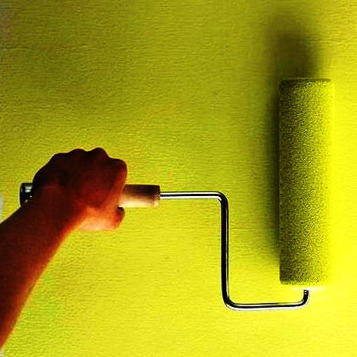 Валик для окраски потолка водоэмульсионкой